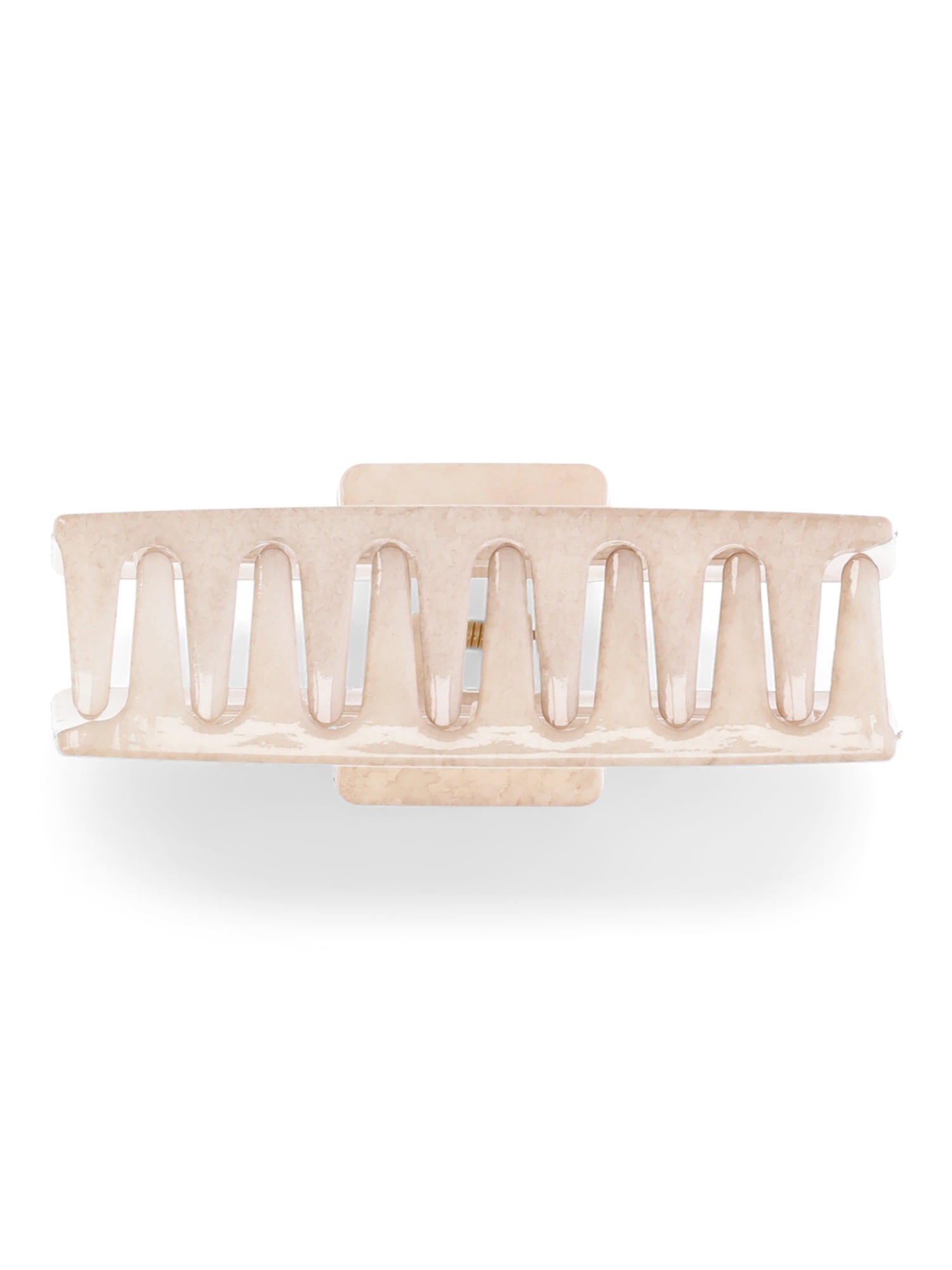 Time and Tru Large Claw Clip, Ivory