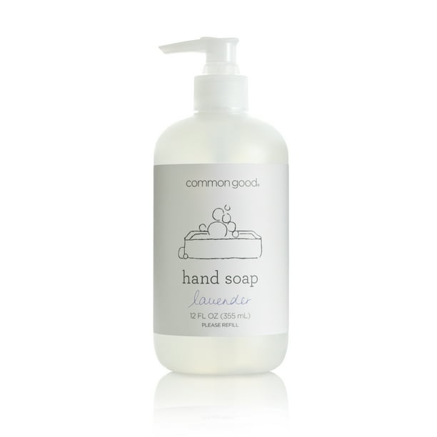 Common Good Hand Soap, Lavender Scent, 12oz - Walmart.com - Walmart.com