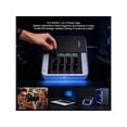 thumbnail image 7 of 4 Bays USB4.0 (USB-C) 40G Portable NVMe (M Key, B+M Key) / PCIe SSD (2280, 2260, 2242, 2230) Ultra Fast External SSD Docking Station Duplicator Cloner (Docking Only), 7 of 7