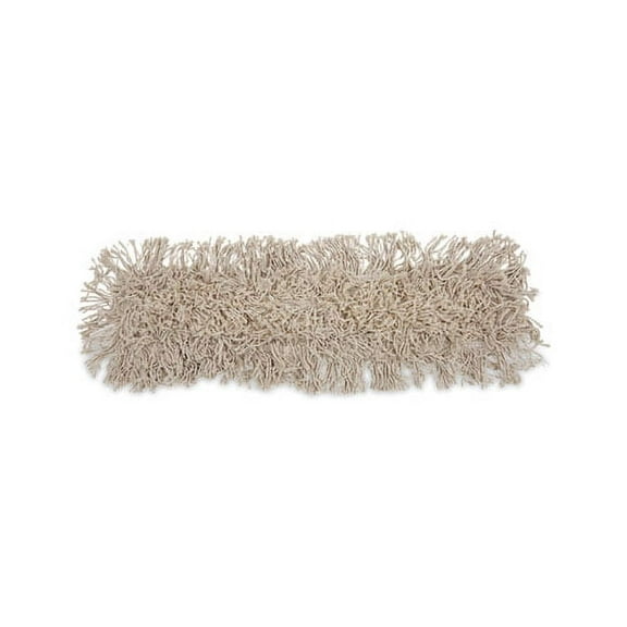 Mop Head, Dust, Cotton, 24 X 3, White | Bundle of 2 Each
