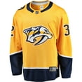 thumbnail image 2 of Men's Fanatics Kevin Lankinen Gold Nashville Predators Home Breakaway Player Jersey, 2 of 3