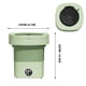 thumbnail image 3 of Lavadora portátil plegable - capacidad de 8,5L, 3 modos de lavado, 12V de potencia, compacta y para ahorrar espacio para viajes, casa, residencia, autocaravana, 3 of 9