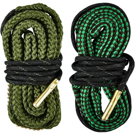 CVLIFE 2 PCS Clean Snake, Bore Rope, Reusable Cleaning Kits for .22 .223   .38 .357 .380& 9mm