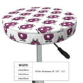 thumbnail image 4 of Bingfone Cute Number 8 Padded Round Bar Stool Cover Cushion with Elastic Fabric Round Chair Seat - Cute Number 8, 4 of 7