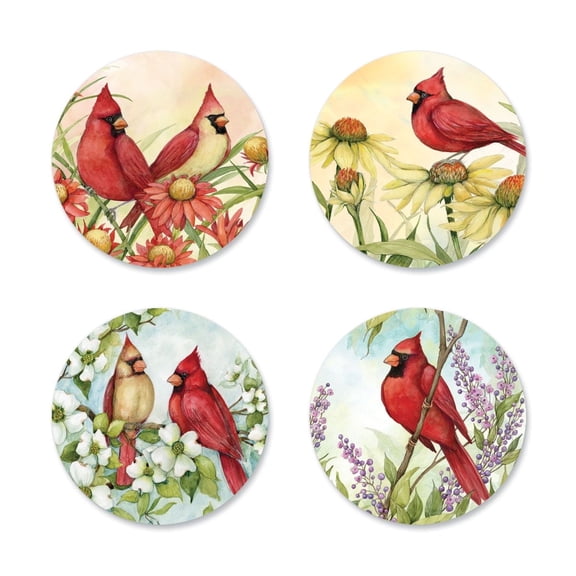 CURRENT Beloved Memory Seals (4 Designs) - Set of 24 Envelope Stickers, 1.5 inches Diameter, for Cards, Presents, and Crafts