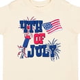 thumbnail image 4 of Inktastic 4th of July with Fireworks American Flag and Rocket Boys or Girls Toddler T-Shirt, 4 of 5