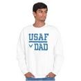 thumbnail image 5 of US Air Force USAF Dad Military Father Men's Crewneck Sweatshirt Brisco Brands M, 5 of 6