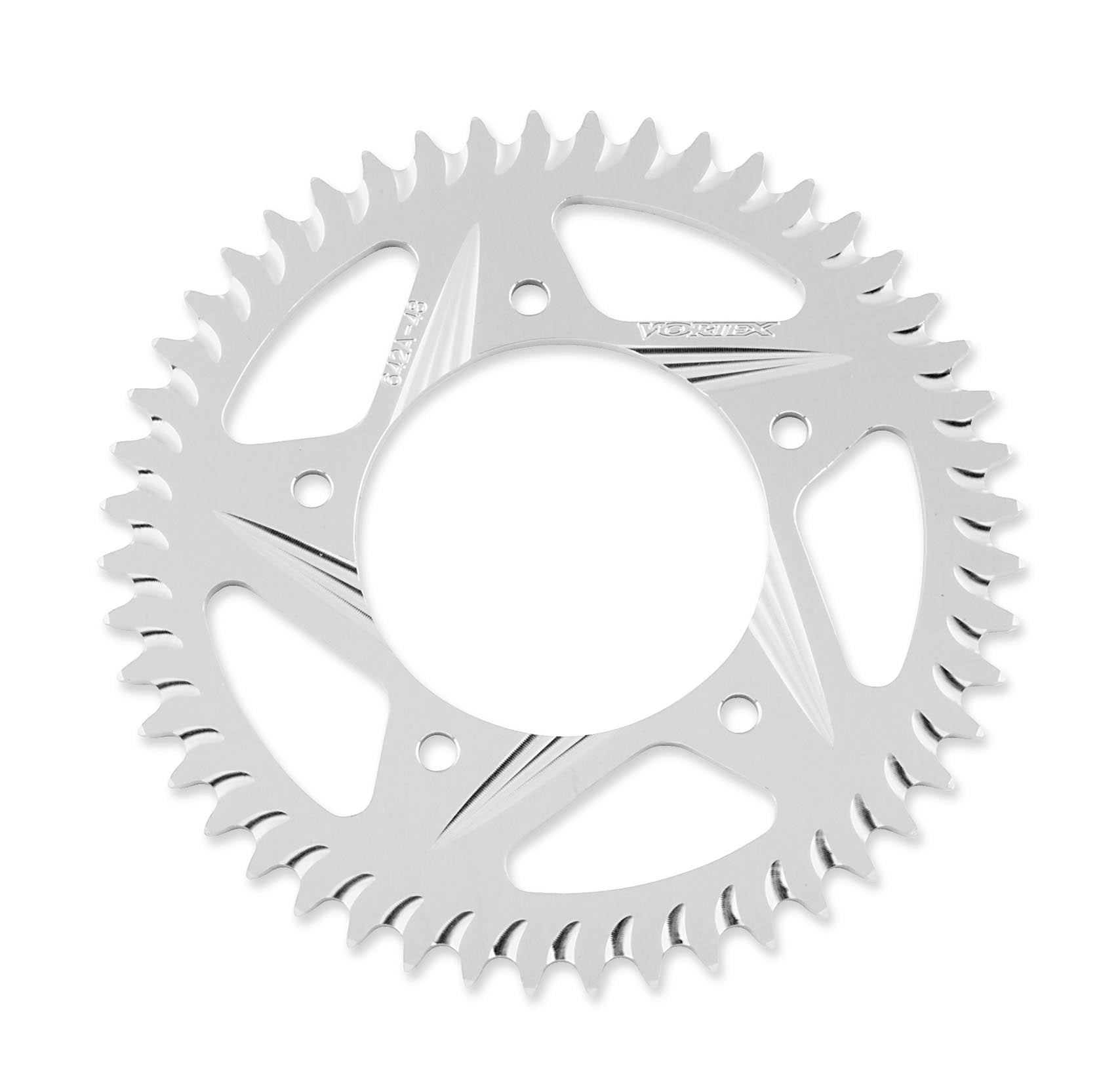 Vortex Rear Sprocket Aluminum Silver 43T 24743
