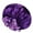 Purple, variant on TELOLY Shower Cap Satin Hair Bonnet Large Bonnet for Sleeping,Green