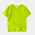 thumbnail image 6 of Hiijoy Toddler Boys Plain T Shirt Cotton Solid Short Sleeve T-Shirt Casual Basic Tee Shirt, 6 of 8