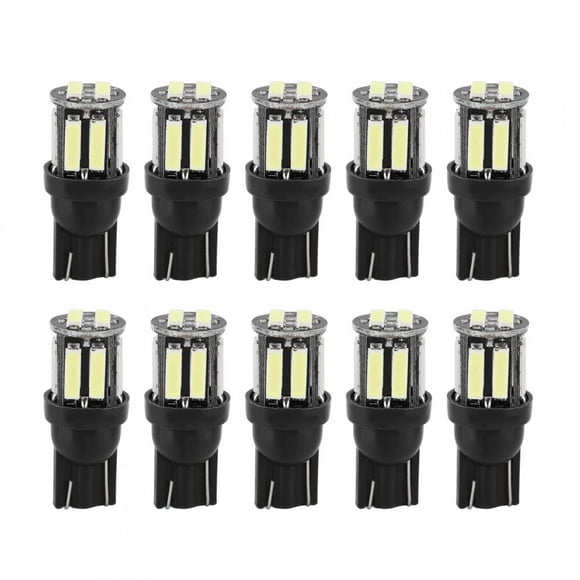 LED Bulb,10pcs T10 7020 10SMD Width Lamp LED Bulbs True to Its Promise