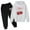 za02-White, variant on Gaexia Girls Clothes Size 6/7 Outfits Fall ,Girls Hoodie and Joggers Set Stylish Winter Outfit Comfy Casual Kids Clothes for Toddler to with Print