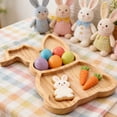 thumbnail image 4 of Costeam Easter Animal Fruit Bowl, Decorative Serving Dish for Home, 4 of 6