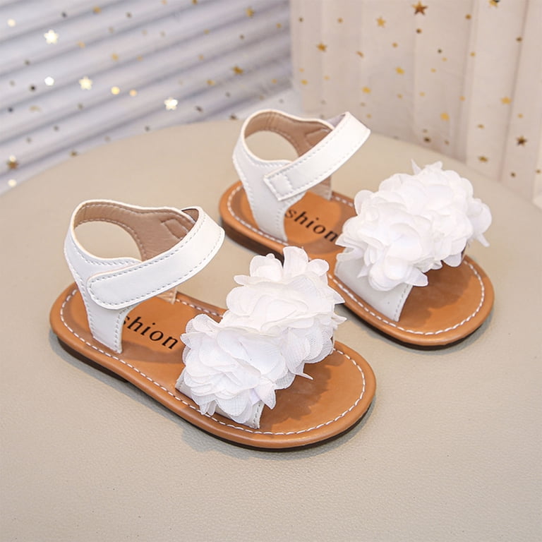 18 Month Girl Slippers Sandals Baby Flower Kids Sandals Rubber Shoes Non-Slip Girls Toddler Kids Slippers Girl | Sandals