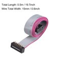 thumbnail image 4 of Cable plano de cinta IDC con conector FC/FD tipo A de 12 pines y paso de 2.54mm, longitud de 0.5m, 4 of 5
