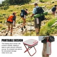 thumbnail image 2 of Camping Stool Foldable Chair Outdoor Fishing Zipper Portable Hiking X1B3, 2 of 5
