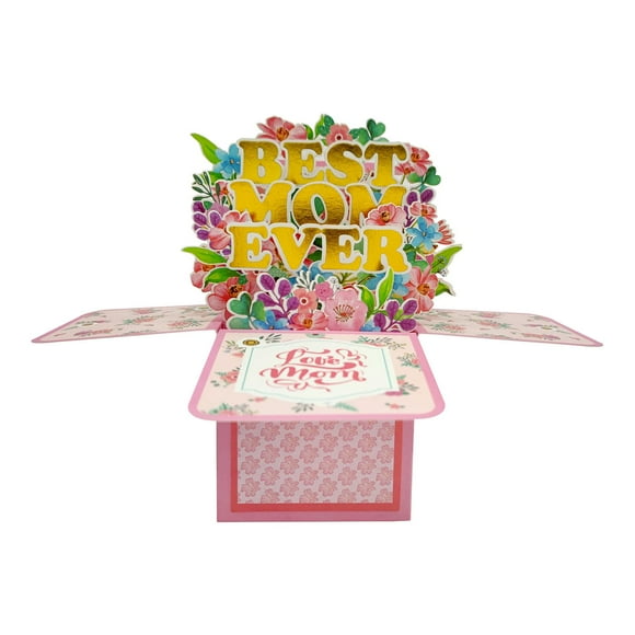 Tarjeta Del Día de La Madre Tarjeta de Felicitación Del Día de La Madre de La Mejor Mamá para Las Mujeres Abuelas