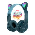 thumbnail image 1 of Auriculares inalámbricos Oreja de Gato con micrófono Blue-tooth Glow Light Stereo Bass Cascos Niños Gamer Girl Regalos PC Phone Gaming Headset Tan Jianjun  unisex, 1 of 2