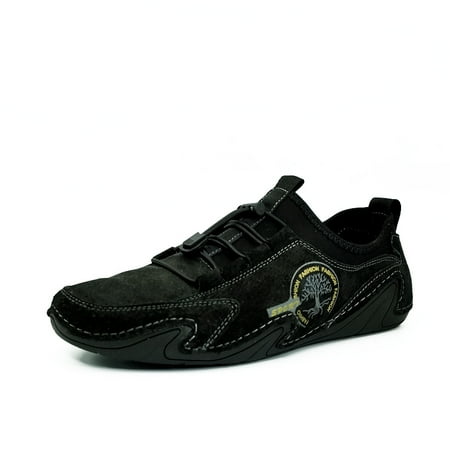 

Men‘s Trendy Handmade Lightweight Comfy Flat Shoes Outdoor Casual Walking Sneakers