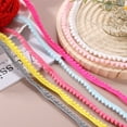thumbnail image 3 of Uxcell 8.5 Yards Pom Pom Trim Ribbon, 0.5" Wide Army Green Pom Pom Ball Fringe Trim Ribbon for DIY Crafts Curtain Clothes Pillow Home Decoration, 3 of 7