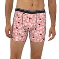 thumbnail image 2 of Disketp Ladybug And Flowers Men's Boxer Briefs Men’s Underwear Boxer Briefs for Men, 2 of 7