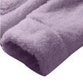 thumbnail image 6 of Women's Double Sided Plush Knee Length Robe, Belted Shawl Collar Bathrobe with Pockets, Soft Flannel Sleepwear, Cozy Long Loungewear, Warm Fleece Open Front Gown Purple One Size, 6 of 7