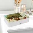 thumbnail image 6 of Coconut Jujube Tree Portable PU Leather Jewelry Box with Removable Compartment, Necklace Holder, Storage Box, and Jewelry Organizer, 6 of 6