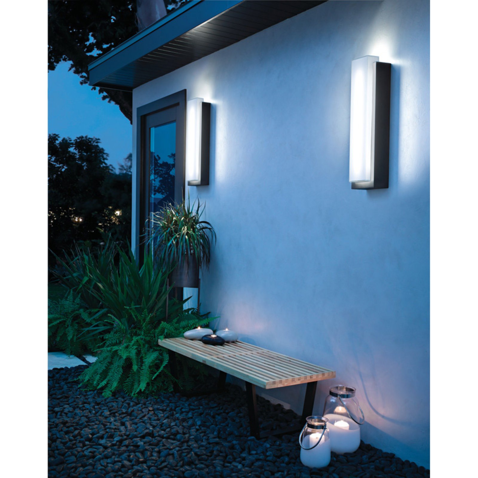 Kichler 49557Led Dahlia Light 19" Tall Led Outdoor Wall Sconce - image 4 of 4