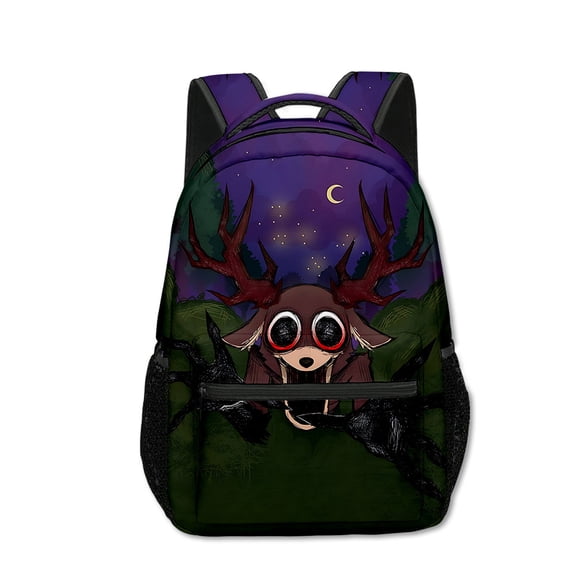 99 Nights In The Forest Backpack Funny 99 Nights In The Forest Casual Daypacks - L Size/17in