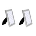 thumbnail image 4 of SET PORTARRETRATO 4X6 AJA PLATA 2 PZS 20X1.5X15CM plateado 28.3X1.5X23.3CM, 4 of 5