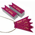 thumbnail image 3 of Inkdotpot Pack Of 50 Real Gold Foil Paper Tags Thank You For Celebrating With Me Birthday Favor Hang Tags, 3 of 6