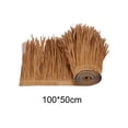 thumbnail image 6 of Straw Roof Thatch Fake Devices Panel Palm Thatch Roll for Patio Hut Bar A, 6 of 8