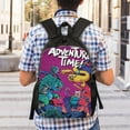 thumbnail image 5 of Adventure Time Backpack, Large Capacity Bookbag For College Travel, 16.1x11.8x6.5 Inch, 5 of 8