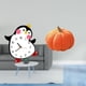 thumbnail image 2 of Reloj De Pared De Madera Con Forma De Pingüino Y Calabaza, Almohada De Peluche Decorativa Con Pilas, Cojín Para Sofá, Decoración Multifuncional Para Dormitorio Y Habitación., 2 of 8