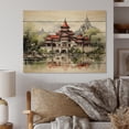 thumbnail image 2 of Designart "Thailand Architectural euphony II" Cities & Countries Print on Natural Pine Wood, 2 of 5