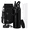 Black, variant on 40 OZ Water Bottle with Straw - Auto Spout Lids, Paracord Handle, Carrier Bag, Flask Boot, Wide Mouth Stainless Steel Sports Water Bottles Thermal Water Flask Cold for 48H
