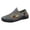 Green_006, variant on Men's Mesh Hooked Strappy Platform Fisherman Sandals with Adjustable Straps Summer Casual Breathable Closed Toe Athletic Sport Sandals for Walking Hiking Sandals Black 8 (EU-41)