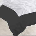 thumbnail image 2 of BedDecor 100% Egyptian Cotton 3Pcs Dual Tone Duvet SetSolid (Dark Gray, King / California King), 2 of 4
