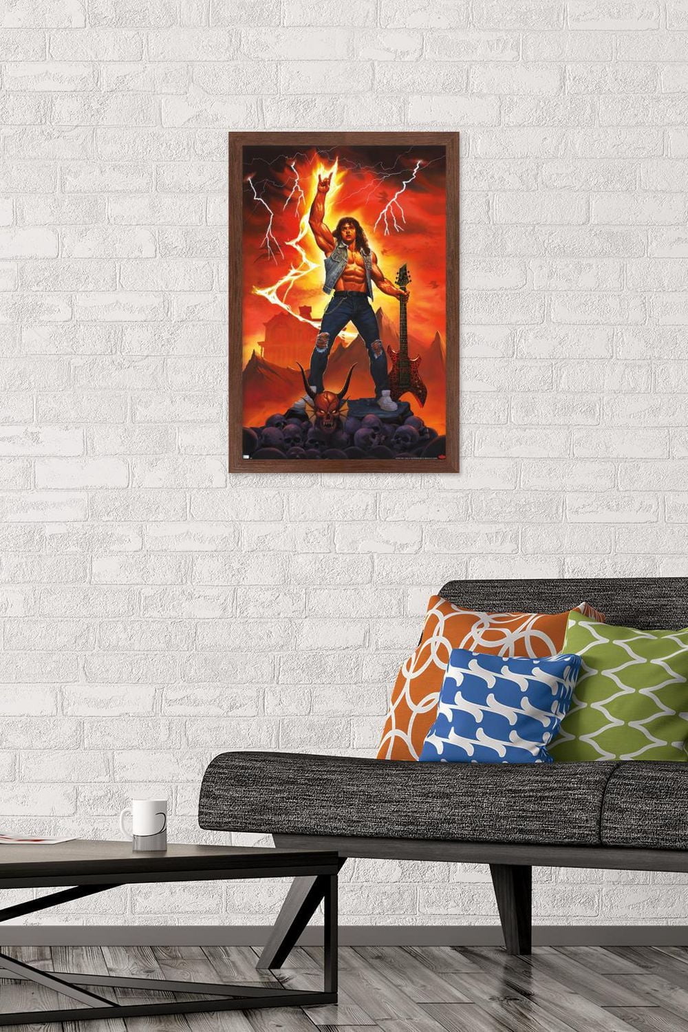 Netflix Stranger Things: Season 4 - Rock On Wall Poster, 22.375" x 34" Framed