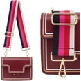 thumbnail image 4 of LAICAIW Grand Bandoulière, Sangle de Sac à Main Réglable Style Guitare avec Boucle Dorée Remplacement Tissé pour Sacs à Main (5CM) Couleur6, 4 of 5