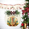 thumbnail image 3 of Kurmntregon Kwanzaa Decorations Kwanzaa Wooden Hanging Ornaments African Heritage Holiday Party Celebration Kwanzaa Wall Decor For Home Office Indoor New Year Christmas Decor 12", 3 of 7