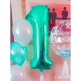 thumbnail image 2 of 1pc 34 Inch Number Shaped Balloon, 2 of 4