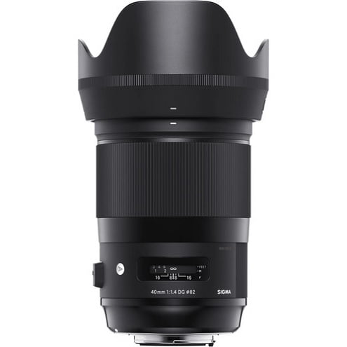 Sigma Lente 40 Mm f/1.4 ART DG HSM para Cámaras Sony Alpha E-Mount F1.4 DG HSM (A) -SE