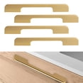 thumbnail image 2 of Uds. Manijas para muebles, mate, manijas para muebles de acero inoxidable para puertas de gabinetes de cocina, manijas de barandilla con manijas de tornillo, mate Zhivalor 221038-6, 2 of 4