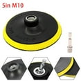 thumbnail image 1 of 5 Inch 125Mm And Buffing Pad Rotary Backing Pad With M10 Drill Adapter, 1 of 9