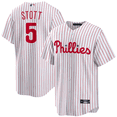 thumbnail image 1 of Camiseta clásica de béisbol blanca de Bryson Stott de los Philadelphia Phillies, con número de estrella bordado.-M, 1 of 2