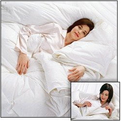 DreamTek Hypoallergenic Summer Light Weight Down Comforter Queen (88-Inch-by-94-Inch) California Long with Smart Snap