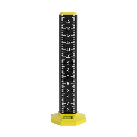 

ZHXXCUM Magnetic Level 15 in Bubble Spirit Level Digital Aluminum Alloy UK