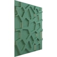 thumbnail image 2 of Ekena Millwork 19 5/8"W x 19 5/8"H Dublin EnduraWall Decorative 3D Wall Panel, Universal Pearl Metallic Sea Mist (Covers 2.67 Sq. Ft.), 2 of 6