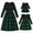 Green Black Plaid, variant on FYMNSI Mommy and Me Christmas Dresses Long Sleeve Plaid Dress Xmas Party Mom Daughter Photoshoot Matching Outfits (Baby 3-6M)